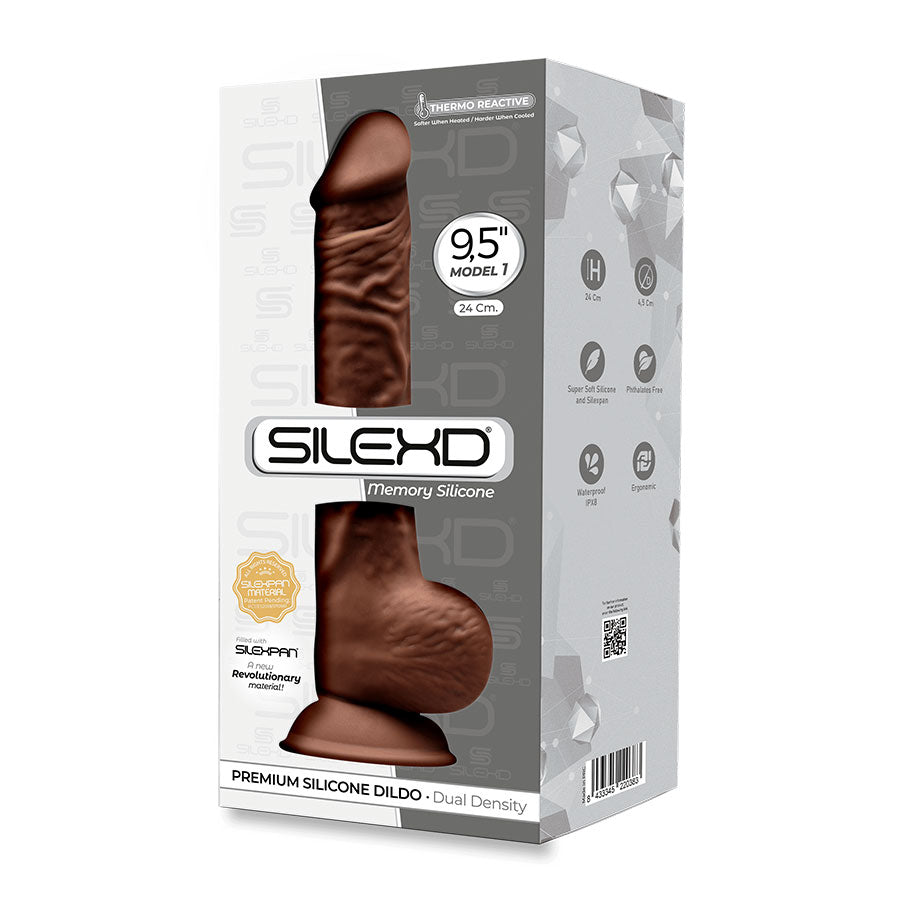Dildo Realista Model (9.5") Brown